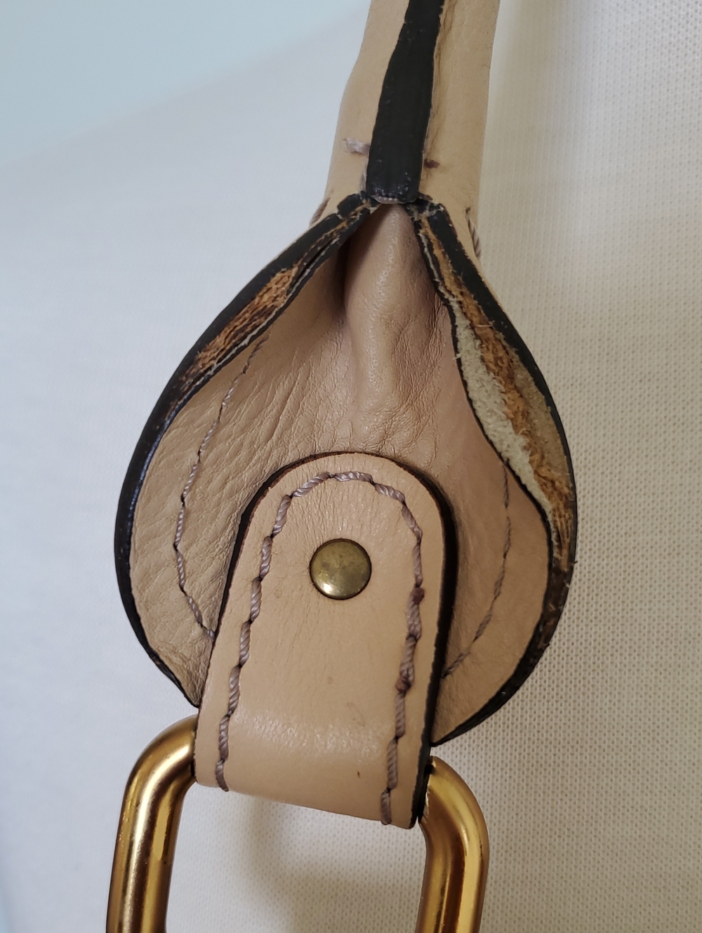 ORIGINAL Chloe "Paddington" Satchel In Cream/Tan - Picture 6 of 16